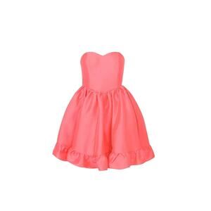 NEW MAISON AMORY florian dress in burnt coral